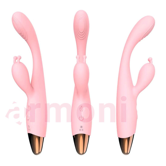 12 Modlu, Çift Motorlu, Şarjlı, G Nokta Uyarıcılı, Antenli Tavşan Vibratör 12 Modlu, Çift Motorlu, Şarjlı, G Nokta Uyarıcılı, Antenli Tavşan Vibratör