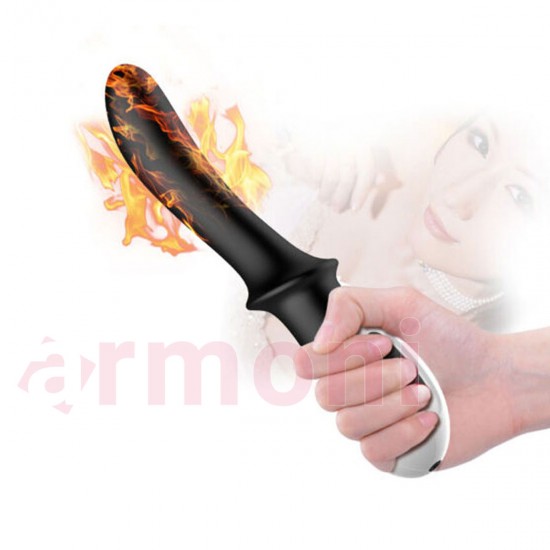 Isıtmalı ve Güçlü Titreşimli G-Noktası ve Klitoral Vibratör Isıtmalı ve Güçlü Titreşimli G-Noktası ve Klitoral Vibratör