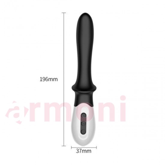 Isıtmalı ve Güçlü Titreşimli G-Noktası ve Klitoral Vibratör Isıtmalı ve Güçlü Titreşimli G-Noktası ve Klitoral Vibratör
