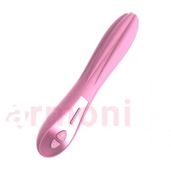Güçlü Titreşimli Vibratör – Kanallı Gövde, 12 Mod, Ultra Sessiz ve Şarjlı