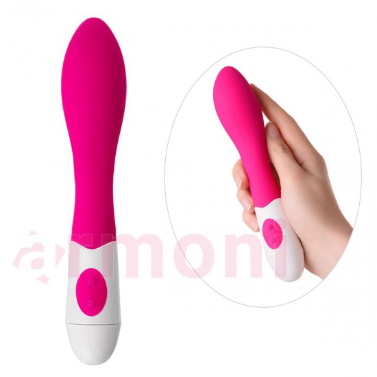 10 Fonksiyonlu Su Geçirmez Silikon Vibratör – Mika Pembe