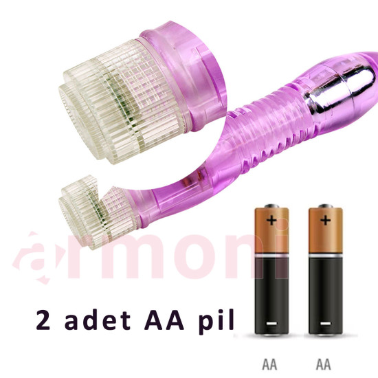 Glitters Vibratör - Çok Kademeli Titreşimli, Su Geçirmez ve Yumuşak Jel Doku