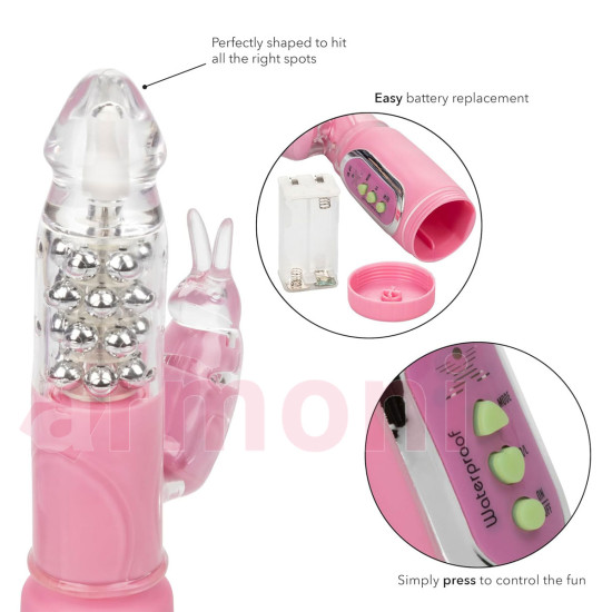 CalExotics Waterproof Jack Rabbit – Su Geçirmez Tavşan Vibratör