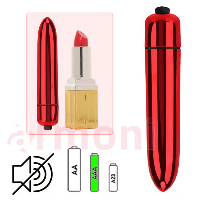 Kırmızı Küçük Vibratör- Tek Tuş Kontrol ve Minik Tasarım Vibratör Kırmızı Küçük Vibratör- Tek Tuş Kontrol ve Minik Tasarım Vibratör