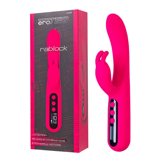 Rablock LCD Ekranlı Çift Motorlu Klitoral Uyarımlı G Noktası Vibratör – 40 Kombinasyon Rablock LCD Ekranlı Çift Motorlu Klitoral Uyarımlı G Noktası Vibratör – 40 Kombinasyon