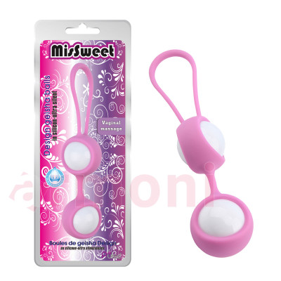 Vajinal Kaslar için Kegel Topu Geisha Balls