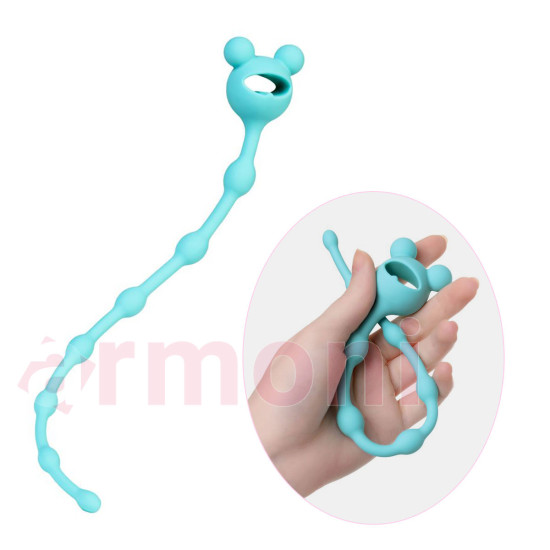 Anal Zincir ve Boncuk Froggy Minyatür Esnek Alıştırıcı