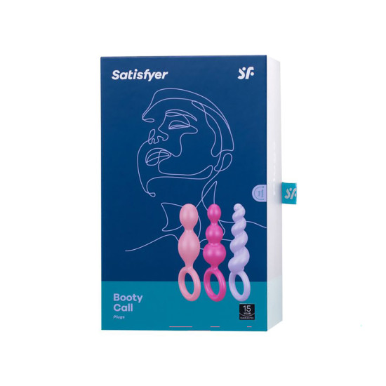 Satisfyer Booty 3lü Anal Açıcı ve Uyarıcı Boncuk Seti