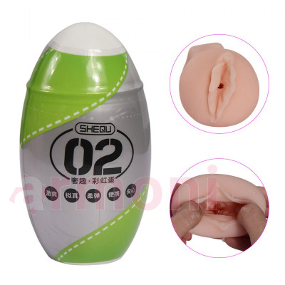 Mini Egg Vagina Masturbator Gizli Tasarım Cep Tipi