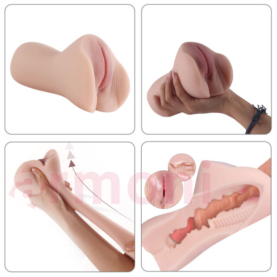 Penny Vagina Shape Pocket Pussy Güçlü Emişli Realistik Vajina