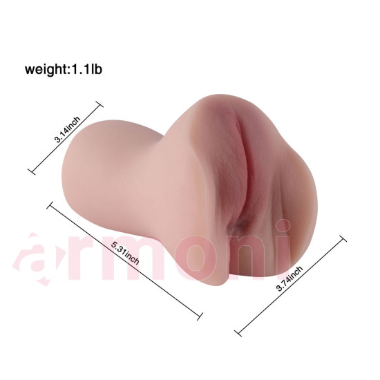 Penny Vagina Shape Pocket Pussy Güçlü Emişli Realistik Vajina