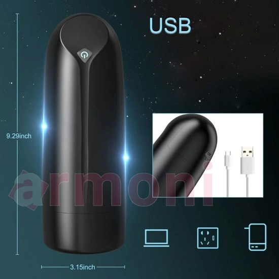Şarjlı Tam Otomatik Vakumlamalı Emişli ve Titreşimli Yeni Nesil Zona Masturbator Şarjlı Tam Otomatik Vakumlamalı Emişli ve Titreşimli Yeni Nesil Zona Masturbator