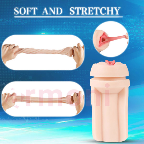 Truda Fonksiyonlu Titreşim ve Otomatik Emişli Şarjlı Realistic Masturbator Truda Fonksiyonlu Titreşim ve Otomatik Emişli Şarjlı Realistic Masturbator