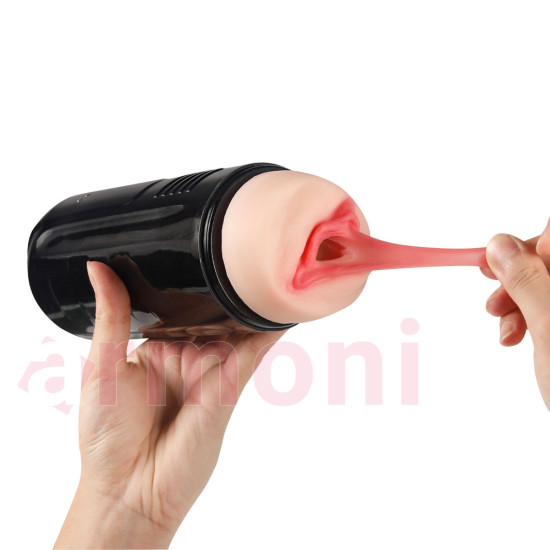 Truda Fonksiyonlu Titreşim ve Otomatik Emişli Şarjlı Realistic Masturbator Truda Fonksiyonlu Titreşim ve Otomatik Emişli Şarjlı Realistic Masturbator