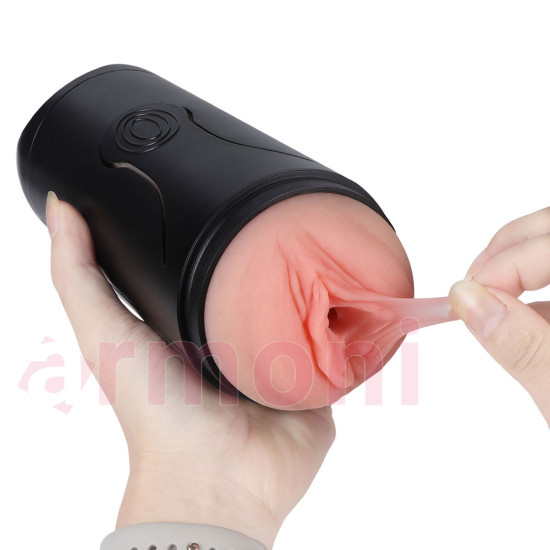 Sesli Titreşimli İtmeli ve Emmeli Realistik Mastürbatör Kupası Fanny Sesli Titreşimli İtmeli ve Emmeli Realistik Mastürbatör Kupası Fanny
