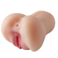 Anal Vajinal Çift Girişli Islak Görünümlü Mastürbatör – Vakum Etkili