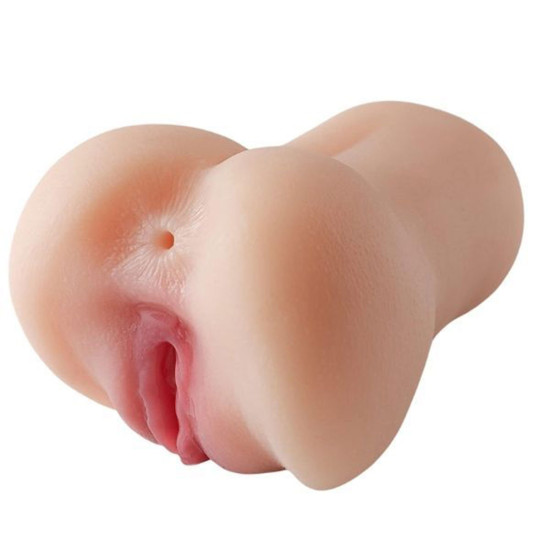 Anal Vajinal Çift Girişli Islak Görünümlü Mastürbatör – Vakum Etkili