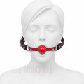 Ayarlanabilir Fetish Ağız Topu - Kırmızı - Unisex Ayarlanabilir Fetish Ağız Topu - Kırmızı - Unisex