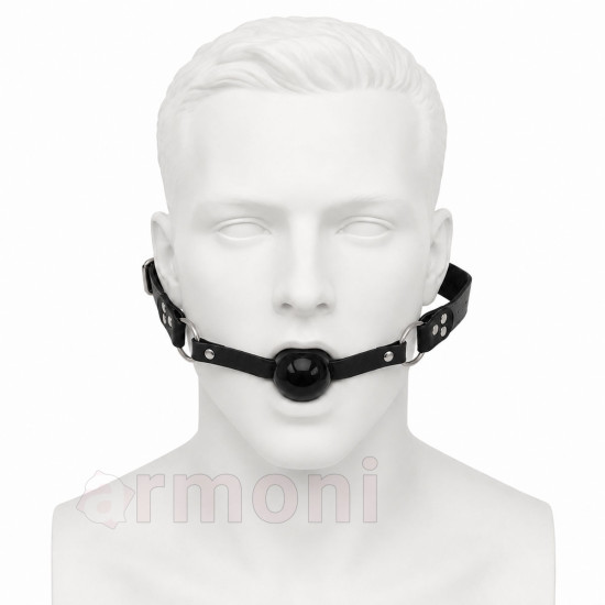 Ayarlanabilir Fetish Ağız Topu - Siyah - Unisex Ayarlanabilir Fetish Ağız Topu - Siyah - Unisex