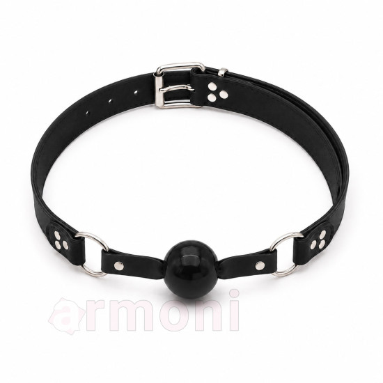 Ayarlanabilir Fetish Ağız Topu - Siyah - Unisex Ayarlanabilir Fetish Ağız Topu - Siyah - Unisex