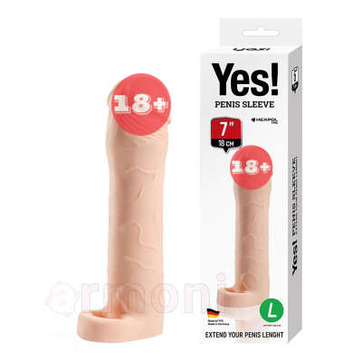 Penis Uzatan ve Dolgunlaştıran Yes Penis Kılıfı
