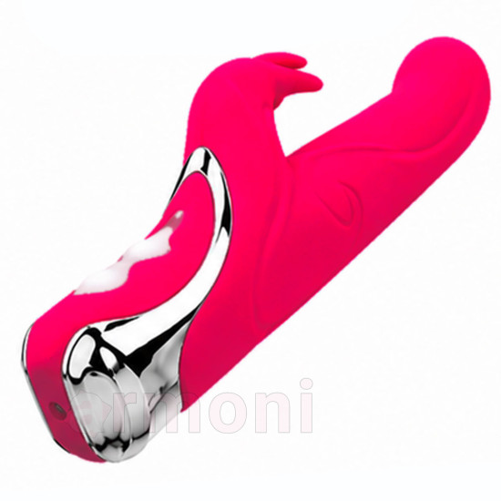 Velvet Duo Pro Çift Motorlu 10 Modlu Şarjlı Vibratör - Pembe