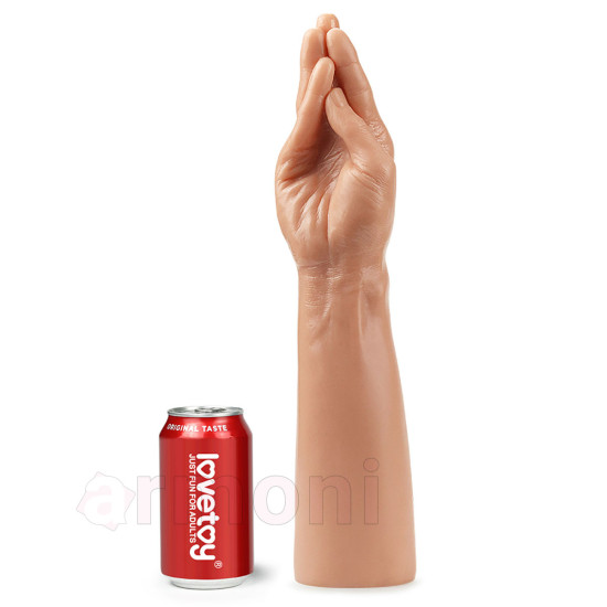 El Şeklinde King Size Realistik Dildo – Yumuşak ve Esnek