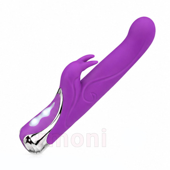 Velvet Duo Pro Çift Motorlu 10 Modlu Şarjlı Vibratör - Mor