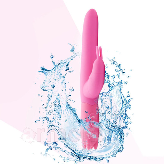 Vibe O'Rabbit Çift Uyarımlı 10 Titreşim Modlu Tavşan Vibratör - Pembe