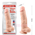 Büyük Boy Gerçekçi DeCovan Penis - Damar Dokulu Vantuzlu 