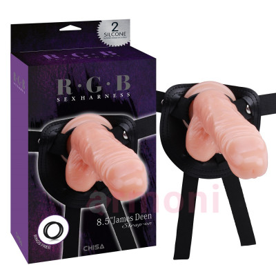 James Deen Ayarlanabilir Belden Bağlamalı Realistik Penis