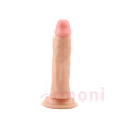 Bromeo 03 Gerçekçi Çift Çatal Penis Vantuzlu Dildo