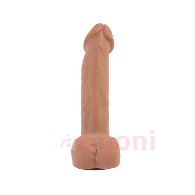 Latin Realistik Penis Glam Gladiator - Çift Katman, Omurgalı