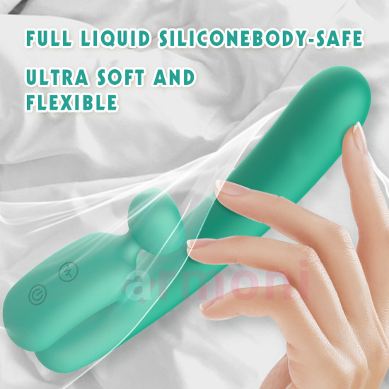 Hreindyri Çift Motorlu Darbeli Titreşimli G-Spot Vibratör – 10 Modlu