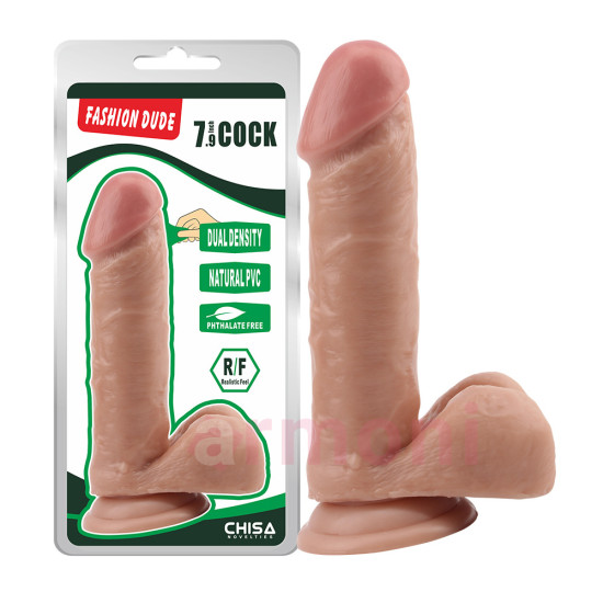 Yeni Nesil Çift Katmanlı Gerçekçi Antibakteriyel Penis Fashion Dude