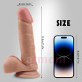 Yeni Nesil Çift Katmanlı Gerçekçi Antibakteriyel Penis Fashion Dude
