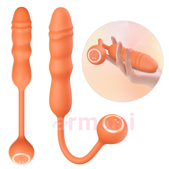 Glitz Çift Motorlu 10 Mod ve 9 İleri Geri Hareketli Vibratör
