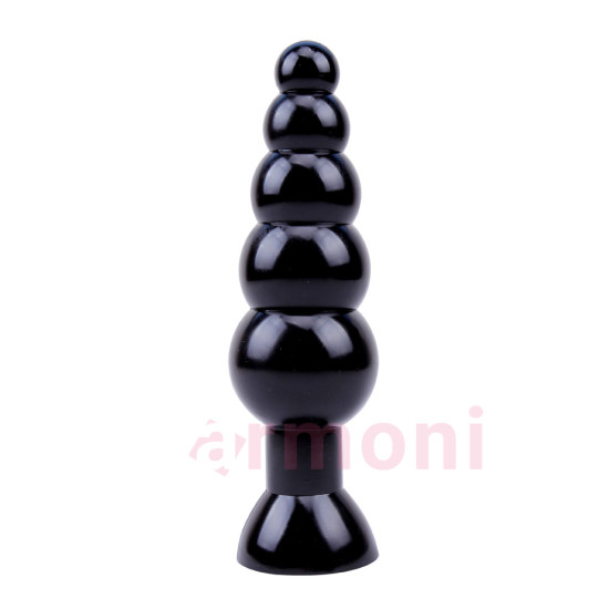 Black Mont Kademeli Büyük Boy Anal Gelişim Boncuğu