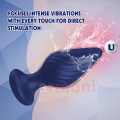 Spiral Plug 10 Modlu Kumandalı Şarjlı Vibratörlü Anal Tapa MOR