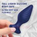 Spiral Plug 10 Modlu Kumandalı Şarjlı Vibratörlü Anal Tapa MOR
