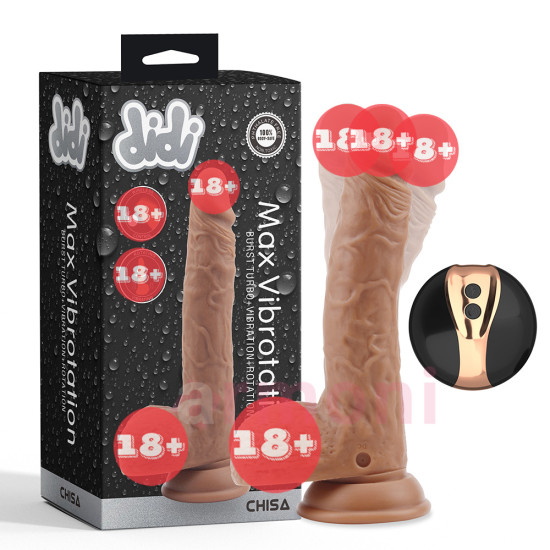 Didi Max Isıtmalı Oynar Başlıklı Kumandalı Vantuzlu Yapay Penis