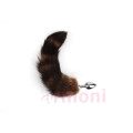 Frisky Fox Tail Metal Anal Plug – 36 cm Yumuşak Tilki Kuyruk