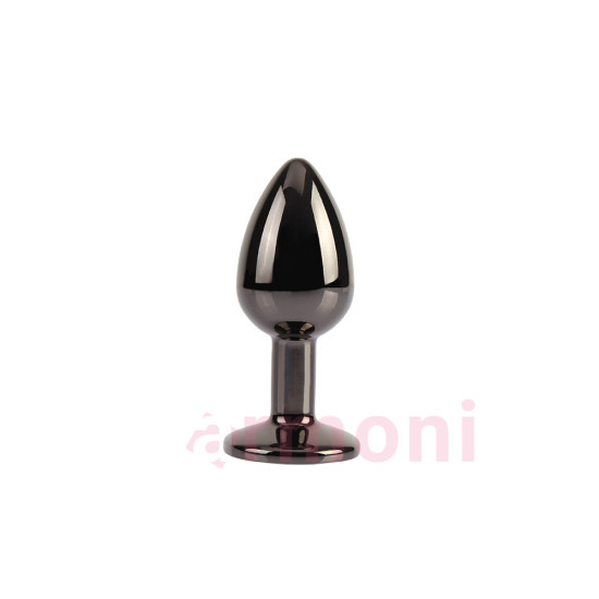 Tungsten Black Gem S Premium Metal Siyah Anal Tıkaç