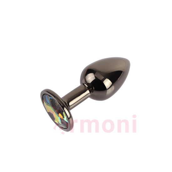 Tungsten Black Gem S Premium Metal Siyah Anal Tıkaç