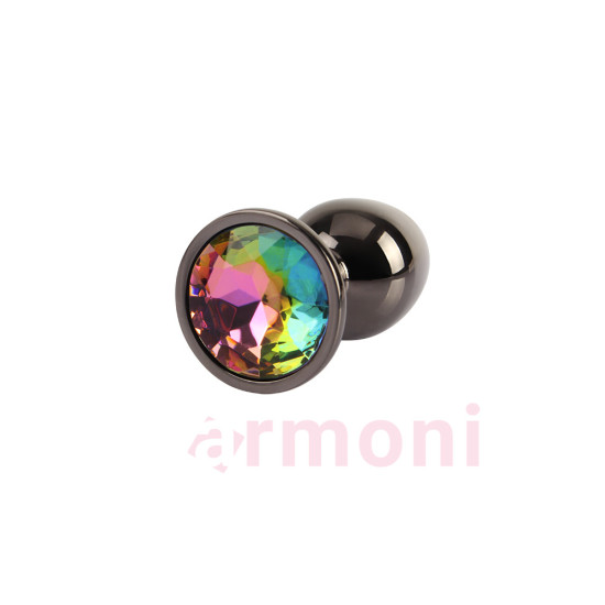 Tungsten Black Gem S Premium Metal Siyah Anal Tıkaç