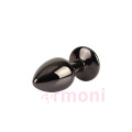 Tungsten Black Gem S Premium Metal Siyah Anal Tıkaç