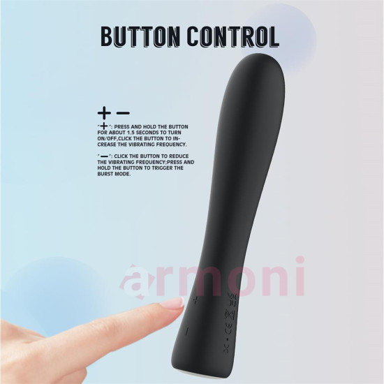 Frolic 10 Modlu Power Boost Şarjlı IPX5 Silikon Vibratör