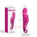 Missile Rabbit 10 Mod ve 3 Mod Dönerli Çift Uyarımlı Pembe Vibratör