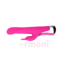 Missile Rabbit 10 Mod ve 3 Mod Dönerli Çift Uyarımlı Pembe Vibratör
