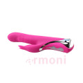 Missile Rabbit 10 Mod ve 3 Mod Dönerli Çift Uyarımlı Pembe Vibratör